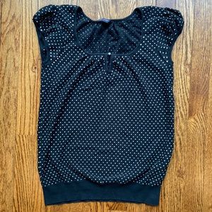 Banana Republic polkadot top